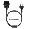 kwmobile E27 Lampenfassung mit Schalter  - E27 Fassung Produktbild-Vorschau 2