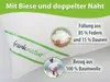 2x Kopfkissen 15% Daunen Klasse 1 Kissen 80x80 Federkissen Produktbild-Vorschau 2