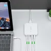 Choetech GaN-Schnellladegerät 2x USB-A / 2x USB-C, 100W - Produktbild-Vorschau 5
