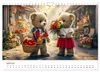 Teddys Welt - Bärenstark durchs Jahr (Wandkalender 2027 DIN Produktbild-Vorschau 9