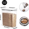 Vorratsdosen, 4-tlg Vorratsdosen Set, 4L Müsli Schüttdose & Produktbild-Vorschau 4