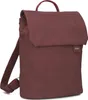 A burgundy backpack is shown against a white background. Produktbild-Vorschau