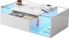 Tavolino Sweiko 100x50x31cm, tavolino con 1 cassetto e Anteprima dell’immagine prodotto 5
