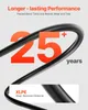 SucceBuy 2x prodloužení solárního kabelu 10AWG 30,48 m s Náhled obrázku produktu 6
