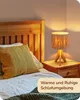 EDISHINE Nachttischlampe mit 4W Glühbirne, LED Tischlampe Produktbild-Vorschau 8