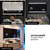 Artforma Badspiegel SMART 100x90 cm - mit LED Beleuchtung - Produktbild-Vorschau 5