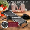 Verstellbarer Mandolinenschneider Edelstahl-Gemüseschneider Produktbild-Vorschau 2