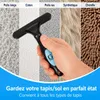 Brosse pour tapis Glissimo pour redonner du volume aux Voir les images du produit 3