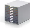 DURABLE Zásuvkový box VARICOLOR® 10, vícebarevné, 761027 Náhled obrázku produktu 2