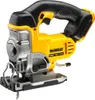 A DeWALT cordless jigsaw is shown from a side-diagonal angle against a white background. Produktbild-Vorschau