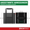 ATHLONTOOLS Flaschenträger 9 Flaschen - schwarz Produktbild-Vorschau 2