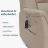 M MCombo Relaxsessel Elektrisch Verstellbar, Fernsehsessel Produktbild-Vorschau 8