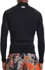 Under Armour Cg Armor Comp Mock-Schwarzes T-Shirt Produktbild-Vorschau 13