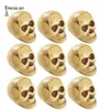 9 Totenköpfe – Halloweendeko 5 cm Produktbild-Vorschau 5
