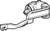 A black and white illustration of a plumbing part. Produktbild-Vorschau