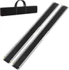 JOIEYOU 2X Rollstuhlrampe Teleskop 122-213 cm Aluminium Produktbild-Vorschau 1