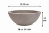 Pflanzschale Pflanzkübel Kunststoff sand 52 cm rund Produktbild-Vorschau 3