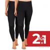 SES blickdichte Leggings Damen 2er Pack schwarz (44/46) / Produktbild-Vorschau 1