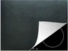 KitchenYeah© Herdabdeckplatte Leder - Textur - Schwarz - Produktbild-Vorschau 1