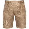 Premium Lederhose Wildbock hellbraun (Fels & Eiche Vintage) Produktbild-Vorschau 1
