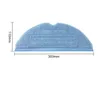A diagram showing the dimensions of a blue cleaning cloth. Produktbild-Vorschau