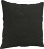 vidaXL Cuscino decorativo 2 pezzi nero 40x40 cm in tessuto Anteprima dell’immagine prodotto 3