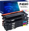 A stack of toner cartridges with a box in the background. Produktbild-Vorschau