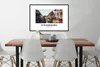 MuchoWow® Gerahmtes Poster Frankreich - Haus - Restaurant Produktbild-Vorschau 3