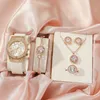 Damenuhr Armband Schmuck Set Produktbild-Vorschau 2