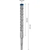 Bosch Expert SDS plus-7X Punta per trapano elicoidale 1 pz Anteprima dell’immagine prodotto 3