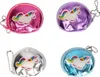 1 portafoglio con motivo di unicorno, 1 di 4 colori, circa Anteprima dell’immagine prodotto 2