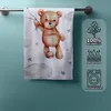 Bavlněná plážová osuška Teddy Bear s prvotřídním potiskem, Náhled obrázku produktu 4
