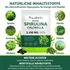 Spirulina Chlorella Kapseln 3100mg Algen Nahrungsergänzung Produktbild-Vorschau 5
