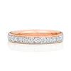 18 Karat (750) Rotgold Halb Eternity Damen - Diamant Produktbild-Vorschau 2