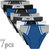 BRUBAKER 7-pack pánské sportovní slipy - Barevné bavlněné Náhled obrázku produktu 6