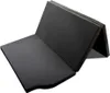 A folded black mattress is shown against a white background. Produktbild-Vorschau