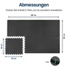 Hulser Fitness Puzzlematte - 60 x 60 x 1,2 cm - 6 Stück - Produktbild-Vorschau 8