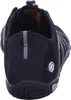 The back view of a black athletic slipper. Produktbild-Vorschau