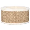 A round, woven basket with a soft, cream-colored lining. Náhled obrázku produktu