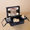 Kosmetický kufřík Make-up Case Black Kadeřnický kufřík Náhled obrázku produktu 3