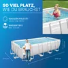 Bestway® Power Steel™ Frame Pool Komplett-Set mit Produktbild-Vorschau 3