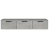 vidaXL Armoire murale gris béton 102x30x20 cm Bois Voir les images du produit 16