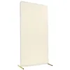 1*2m Metall Hochzeitsbogen gold mit beigem Hintergrundstoff Produktbild-Vorschau 4