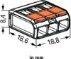 WAGO 221-413 Zacisk przyłączeniowy, 3-komorowy - Zawartość: Podgląd zdjęcia produktu 9
