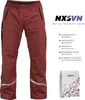 RUBBERNECK NXSVN Regenhose uni, atmungsaktiv, rot, Gr. M Produktbild-Vorschau 4