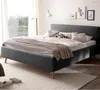 Doppelbett Cézanne 160x200cm mit Stauraum - anthrazit Produktbild-Vorschau 2