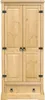 vidaXL Szafa Corona 76x50x170 cm lite drewno sosnowe Podgląd zdjęcia produktu 4