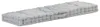 vidaXL Paletový vankúš Bavlna 120 × 40 × 7 cm Sivá Náhľad obrázku produktu 8
