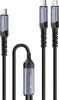 Swissten, 2-in-1 Kabel 5A USB-C/Lightning 100W 1.5 m, Produktbild-Vorschau 1