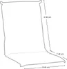 GO-DE Textil, Sessel-Auflage  mittel, Palmblatt grün, Produktbild-Vorschau 7